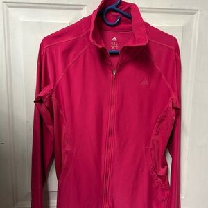 Pink Women’s Adidas climalite Jacket size medium